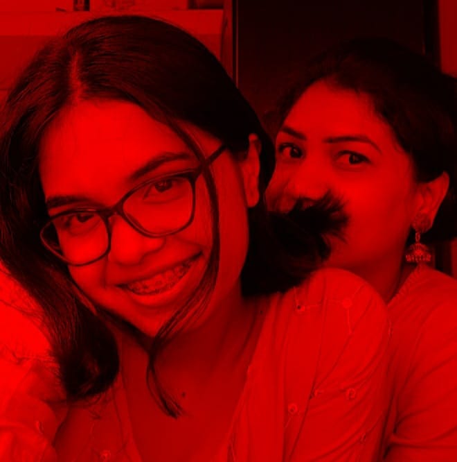 Shruthi and Sreethu