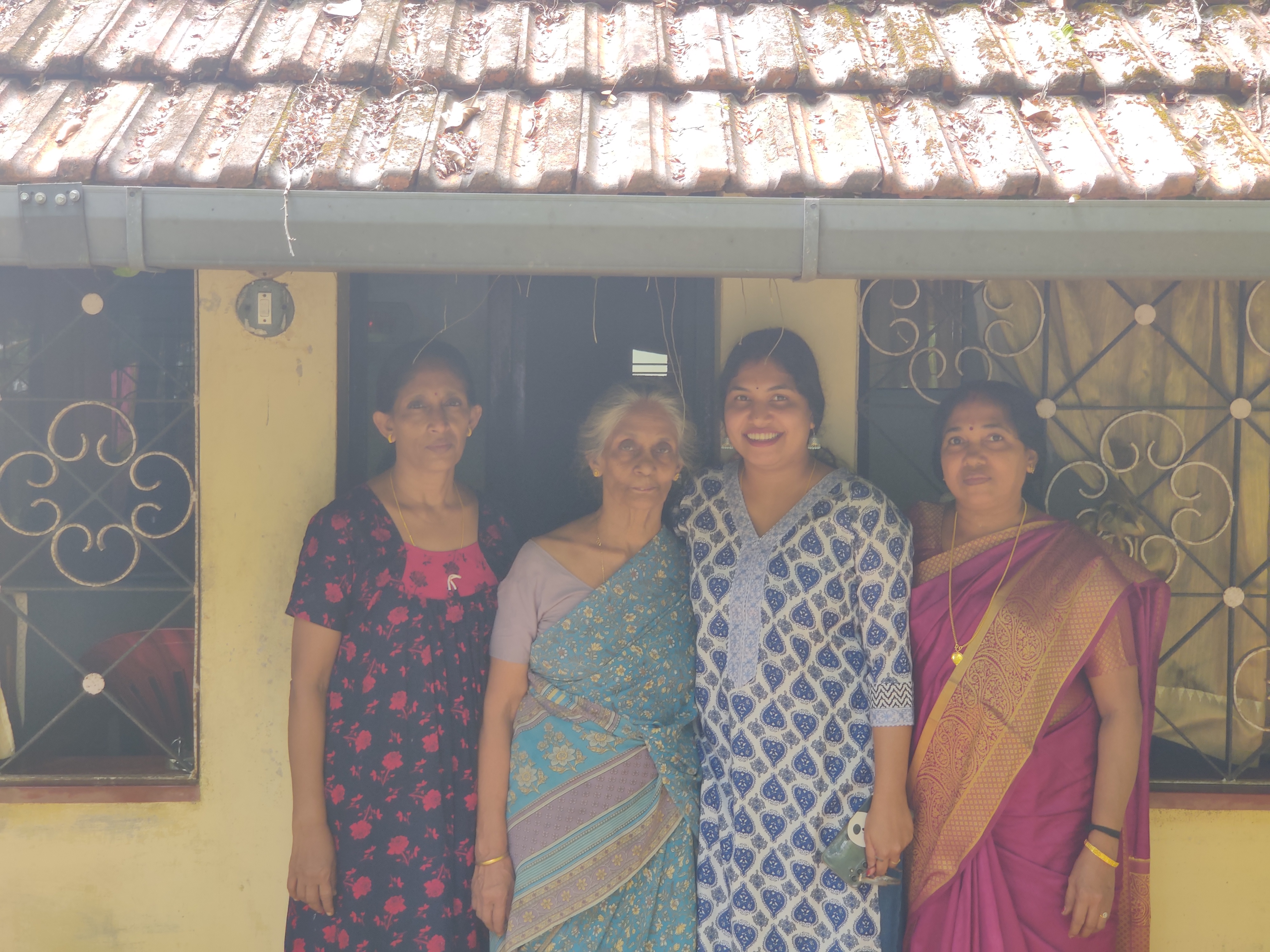 Valyemma's home in Palakkad